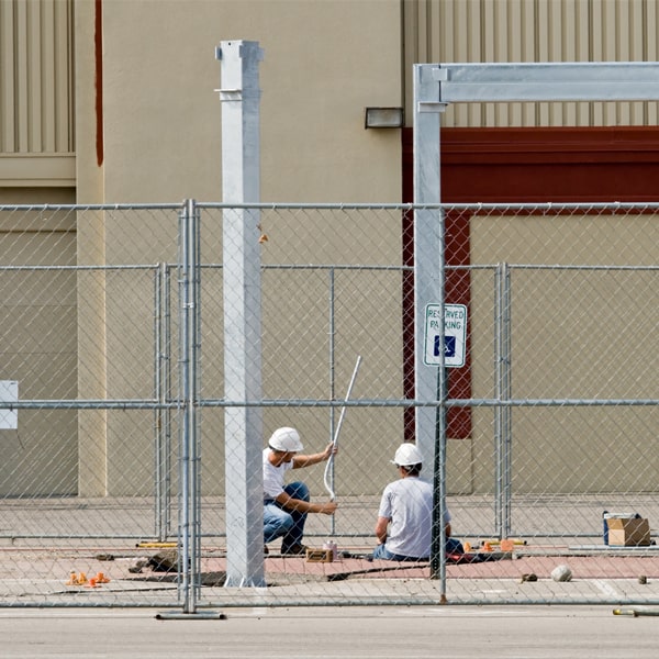 how long can i rent the temporary fence for my building site or event in Garden City IA